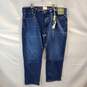 Mutual Weave The Relaxed Dark Blue Jeans NWT Size 40x30 image number 1