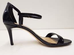 Michael Kors Patent Leather Ankle Strap Heels Black 10 alternative image