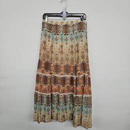 Multicolor Ruffle Skirt