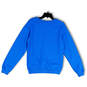 Womens Blue Stitch Cartoon Long Sleeve Crew Neck Pullover Sweatshirt Sz XS image number 2