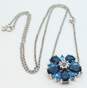 Contemporary 925 Blue & White CZ Jewelry image number 2