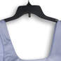 Womens Blue Square Neck Wide Strap Sleeveless Camisole Top Size XL image number 4