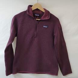 Patagonia Better Sweater Quarter Zip Up Pull Over Size Small