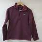 Patagonia Better Sweater Quarter Zip Up Pull Over Size Small image number 1