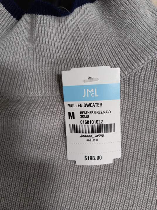 Men's Gray Mullen Sweater Size M image number 3