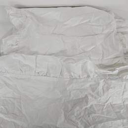 White Pillow Cases Set of 2 Pillow Shams Standard Size