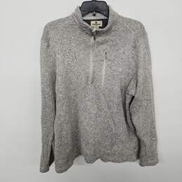 Woolrich Gray 1/2 Zip Jacket