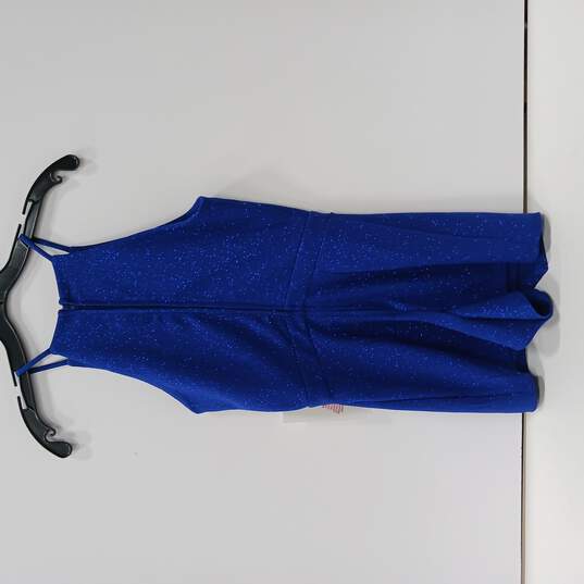 Women's Blue Mini Dress Sz S NWT image number 2
