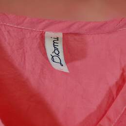 Domi Women Pink Maxi Gown Dress M