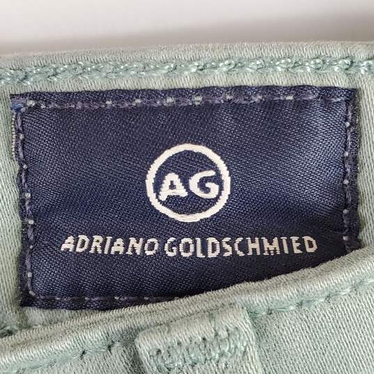 Adriano Goldschmied Women Green Jeans Sz 28R NWT image number 2