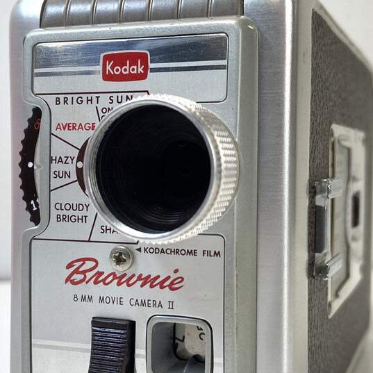 Lot of 3 Vintage Kodak Brownie 8mm Movie Cameras image number 3