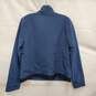 NWT The North Face WM's Shelbe Raschel Blue Pullover w Windfall Tech. Size L image number 2