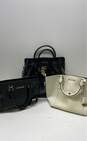 Michael Kors Assorted Bundle Lot Set of 3 Leather Handbags image number 1