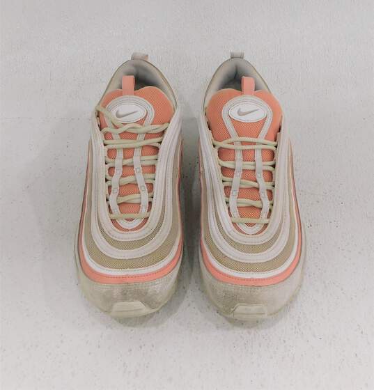 Nike Air Max 97 Summit White Bleached Coral Women's Shoe Size 9.5 image number 1