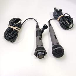 Denonet Double Cassette Karaoke Machine Model GP-K3350 With Microphones alternative image