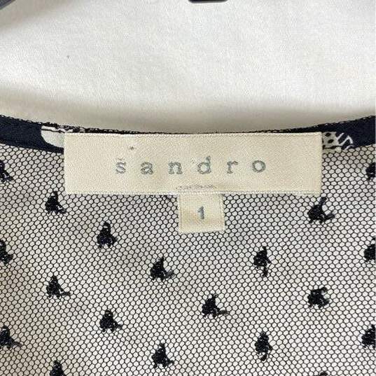 Sandro Black Top - Size 1 image number 3