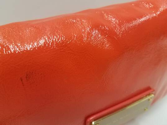 Buy the Marc by Marc Jacobs Glazed Leather Crossbody Bag Orange