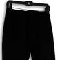 Womens Black Pleated Elastic Waist Pull-On Ankle Pants Size Small image number 3