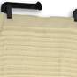 NWT Womens Ivory Crochet Elastic Waist Ruffle Hem Pull-On Mini Skirt Size XL image number 4