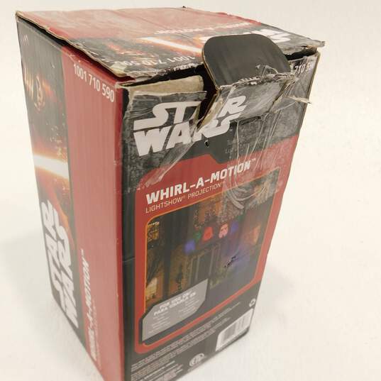 Working Disney Star Wars Whirl-A-Motion Lightshow Projection IOB image number 1