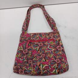 Vera Bradley Pink Floral Pattern Crossbody Handbag alternative image