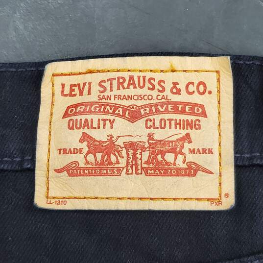 Levi's Women Black 515 Jeans Sz 10M image number 6