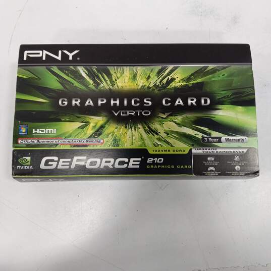 PNY Graphics Card Verto GeForce 210 Graphics Card 1024MB DDR3 image number 3