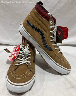 VANS Off The Wall Brown Sneaker Athletic Shoe Unisex Adults 10.5 alternative image