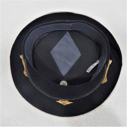 Vintage USSR Soviet Russian Navy Sailor Visor Hat Cap Size 59 alternative image