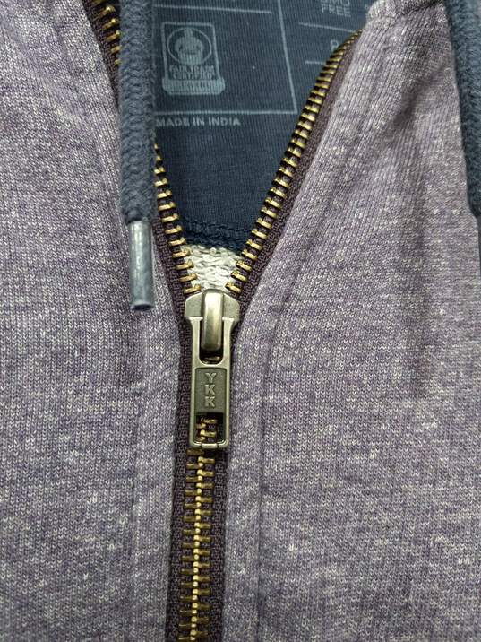 Patagonia Women's Purple Hoodie Sweatshirt Full Zipper Size XS image number 3