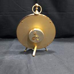 Vintage Bulova Brass Shelf Clock alternative image