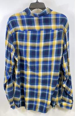 NWT Gap Pendleton Blue Yellow Plaid Cotton Long Sleeve Button-Up Shirt Size XL alternative image