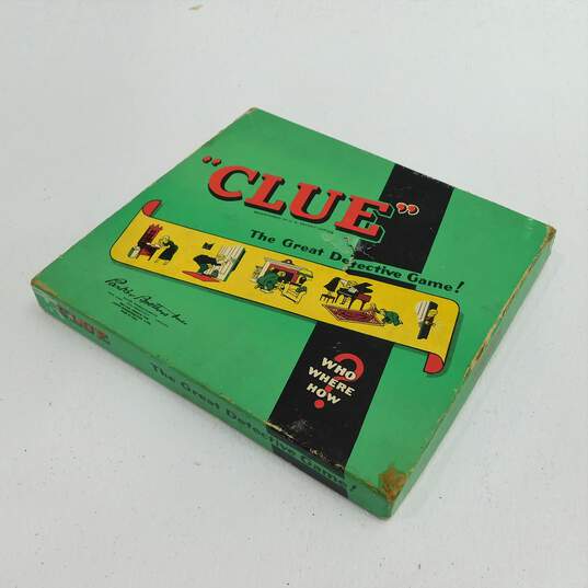 Lot Of Vintage Parker Brothers 1947 Clue And 1935 Monopoly image number 2