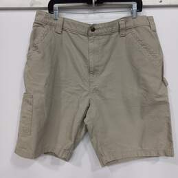 Carhartt Beige Cargo Style Shorts Size 40