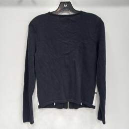 Lauren Ralph Lauren Women's Full Zip Cotton Blend Sweater Size S alternative image