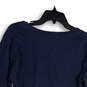 NWT Womens Gray Long Sleeve V-Neck Stretch Pullover T-Shirt Size Small image number 4