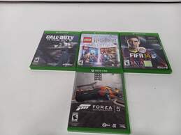 Lot of 4 Assorted Microsoft Xbox One Video Games