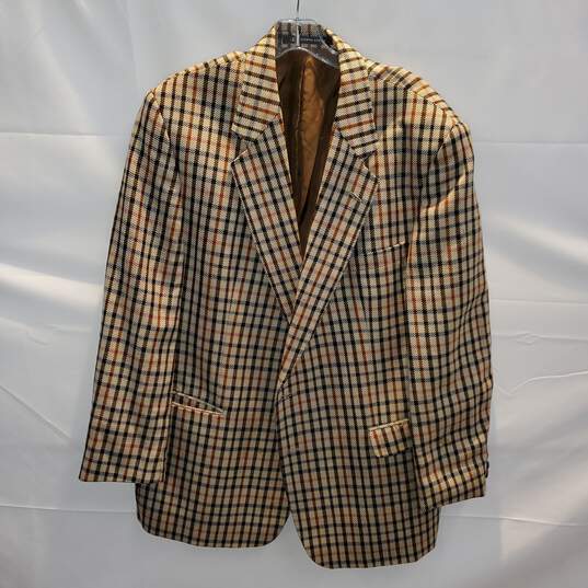Daks Jermyn Street Pure New Wool Blazer Jacket Size 48R image number 1