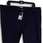 NWT Blue Flat Front Slash Pocket Straight Leg Chino Pants Size 38x30 image number 3