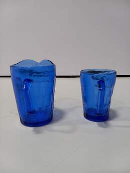 Blue Sherley Temple Mini Glass Cup & Pitcher Bundle alternative image