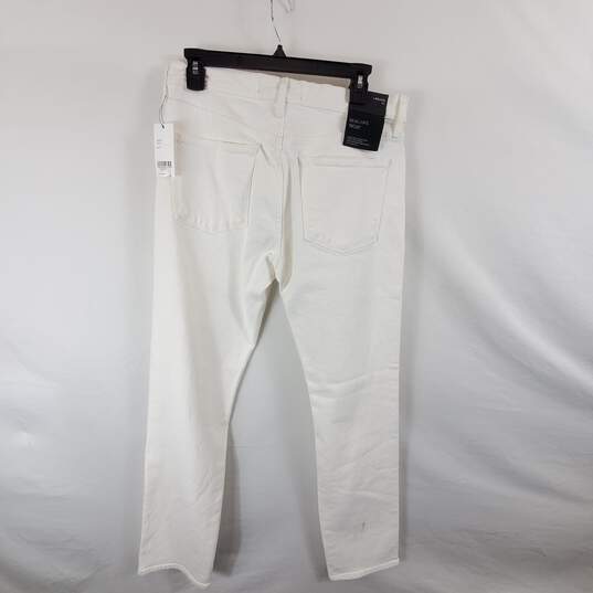 J Brand Women White Jeans Sz 33 NWT image number 3