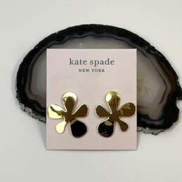 Designer Kate Spade Gold-Tone Botanical Garden Stud Earrings