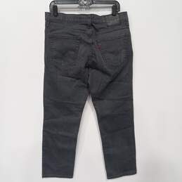 Levi's 541 Gray Straight Jeans Men's Size 33x30 alternative image