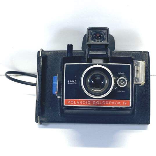 Vintage Lot of 2 Polaroid Instant Cameras image number 4
