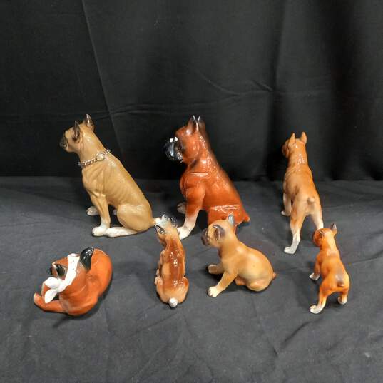 Bundle of 7 Assorted Ceramic Dog Figurines image number 5