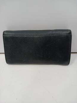 Michael Kors Black Pebble Leather Envelope Wallet alternative image