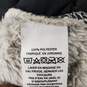 L.L. Bean MN's 100% Polyester Fuzzy Off White Winter Pullover Size M image number 4