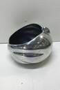 Muse Silver Finish Metal Bowl 7.5 inch Tall Table Center Piece image number 2