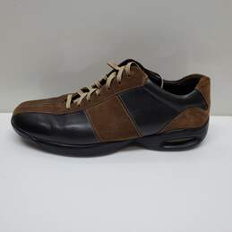 Cole Haan Air Suede Leather Casual Oxfords Two Tone Brown Men's Sz 11 alternative image