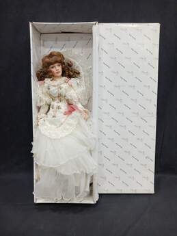 Vintage Unbranded Porcelain Doll w/Box